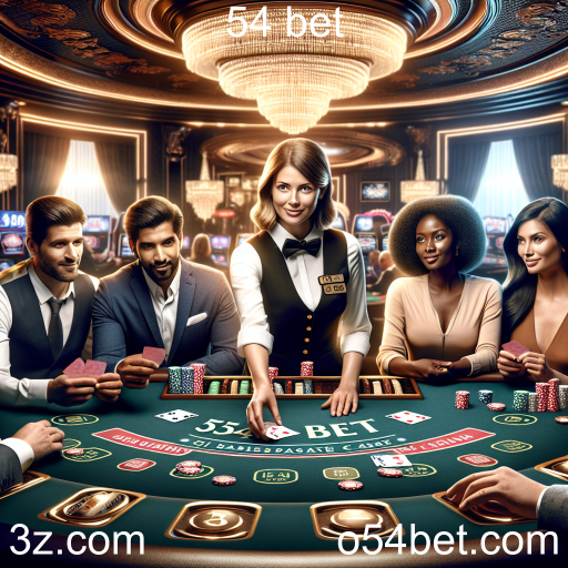 Experiência Imersiva no Cassino Ao Vivo da 54 bet